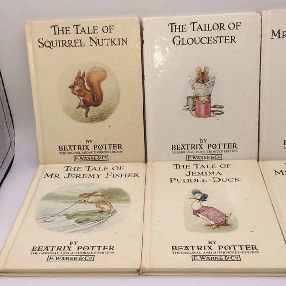 14 Beatrix Potter The Original Peter Rabbit Hardcover Books Vintage 1980s - Picture 5 of 12